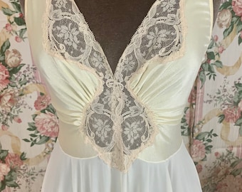 New~Milk and Honey Cream Olga Nightgown