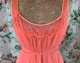 Nuovo ~ Persimmon Spice ~ Vanity Fair camicia da notte