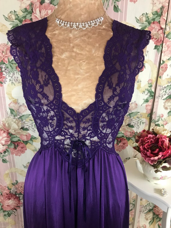 New Spellbound Deep Plum Olga Nightgown