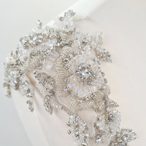 Pair of Pearl Beaded Attachable Bridal Straps Wedding Dress Etsy