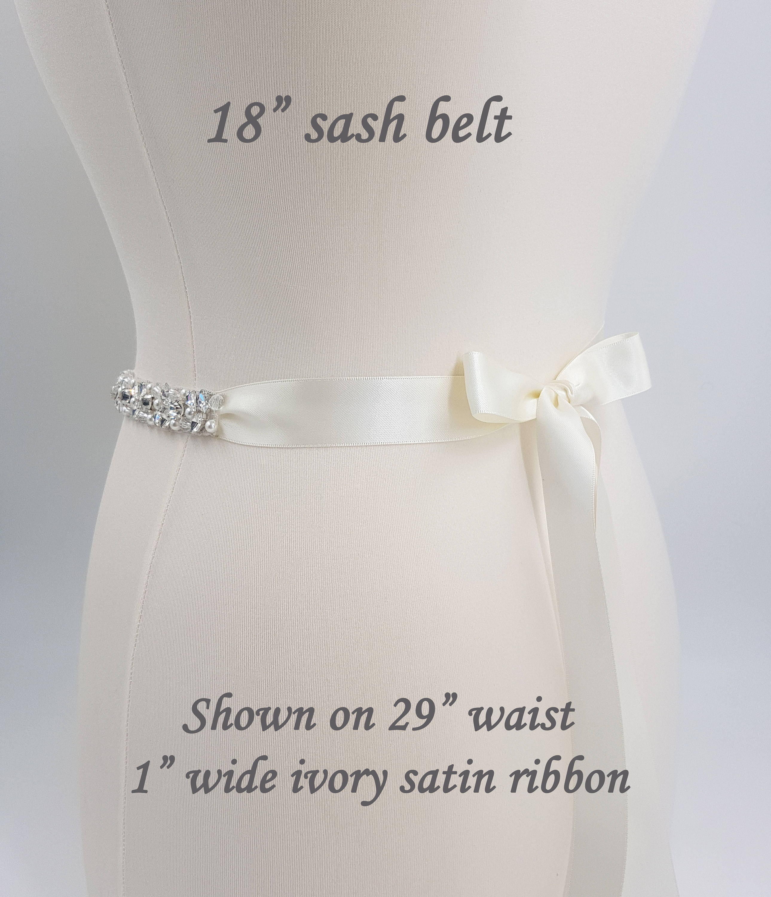 Pearl bridal belt pearl belt Bridal belt thin bridal belt | Etsy