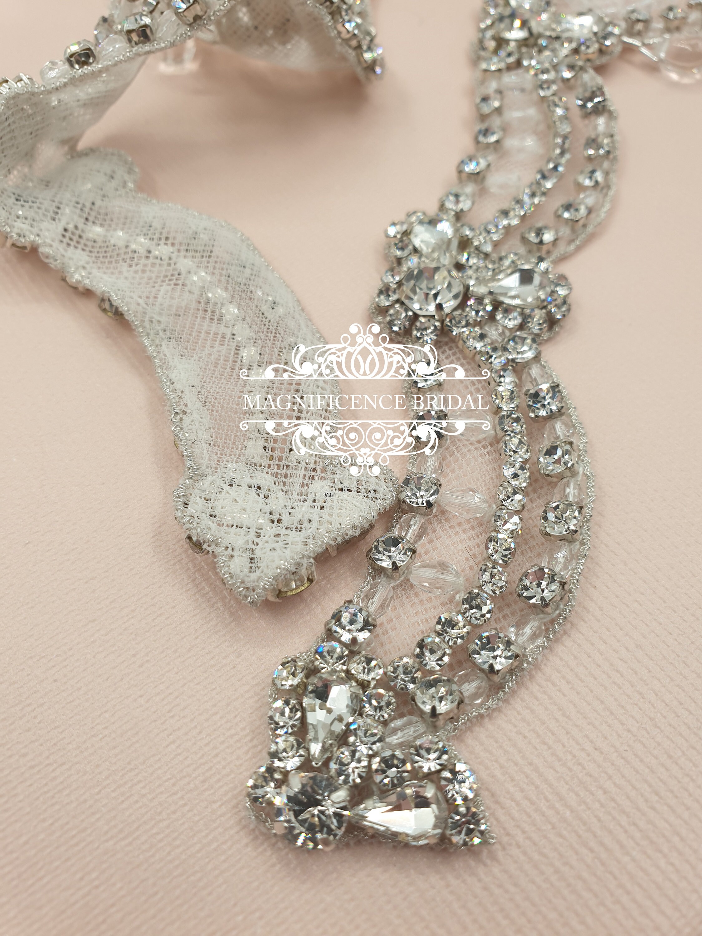 lace bridal straps