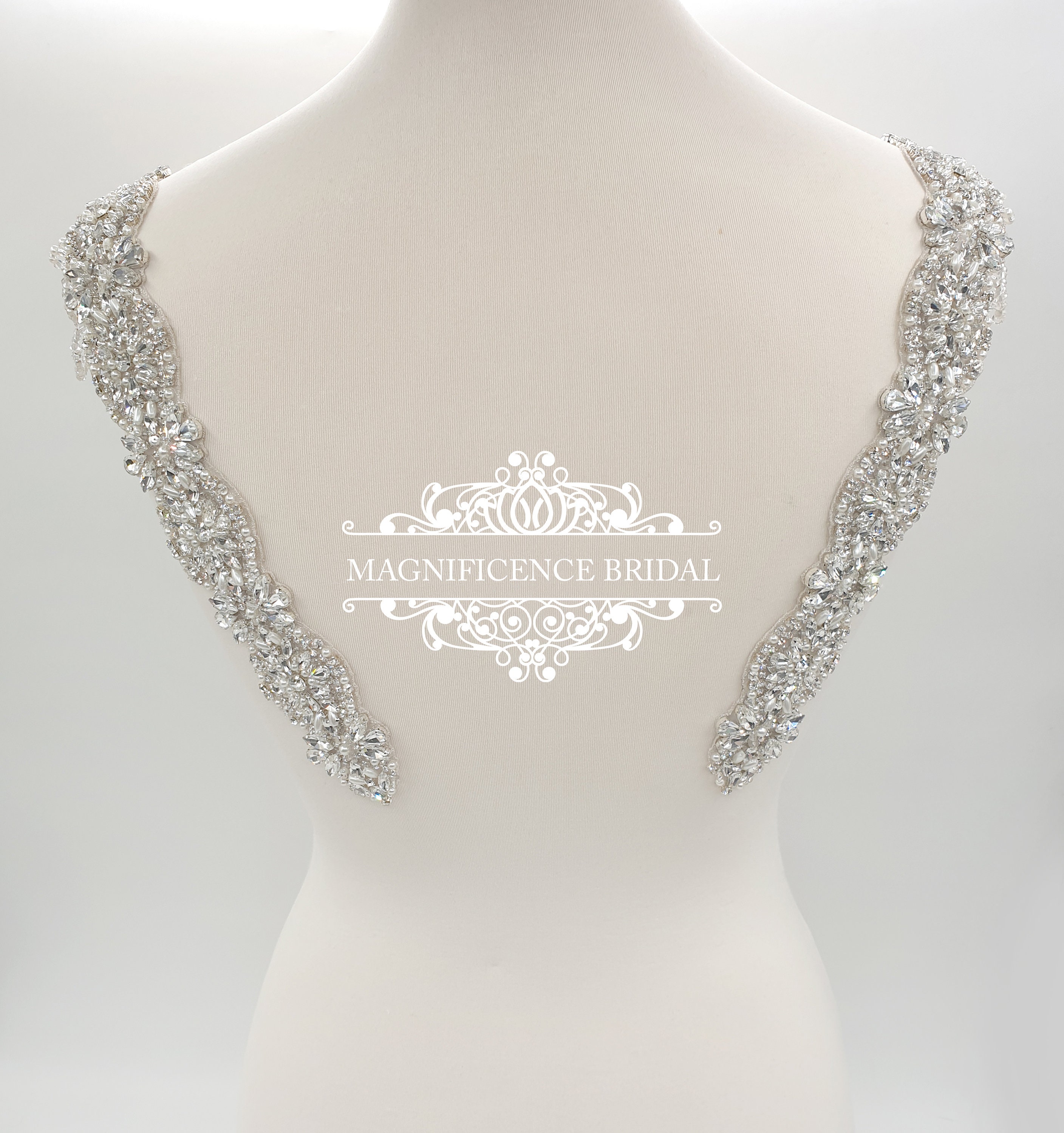 Wedding dress straps, Bridal straps, shoulder straps, Bridal Epaulettes