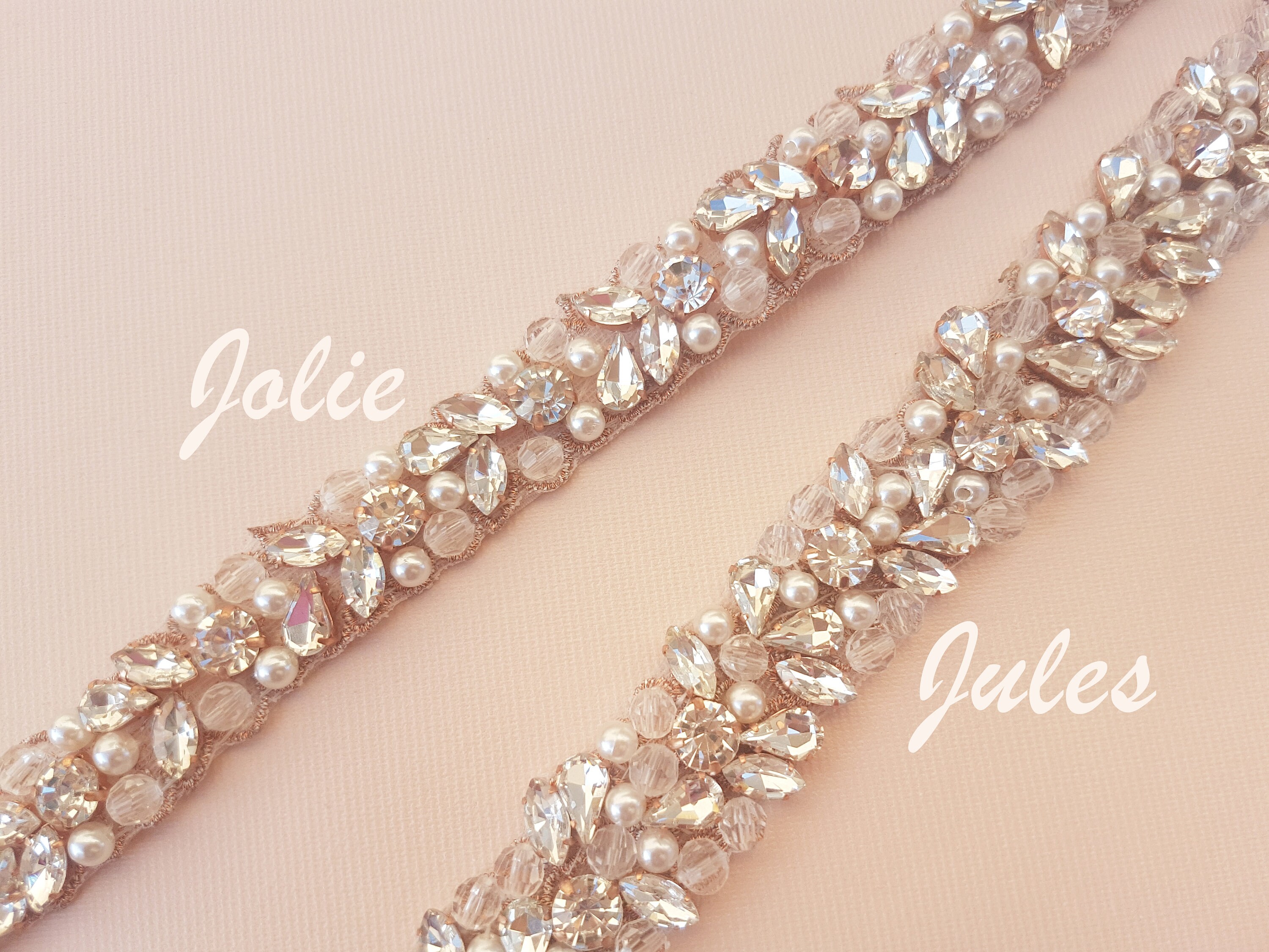 Rose gold belt, Bridal belt, pearl bridal belt, rhinestone bet, rose ...