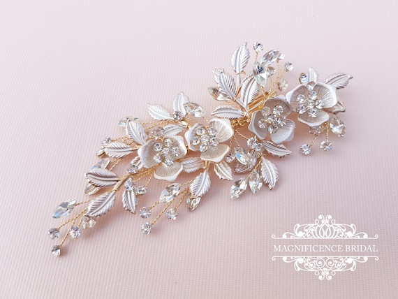 blush headpiece