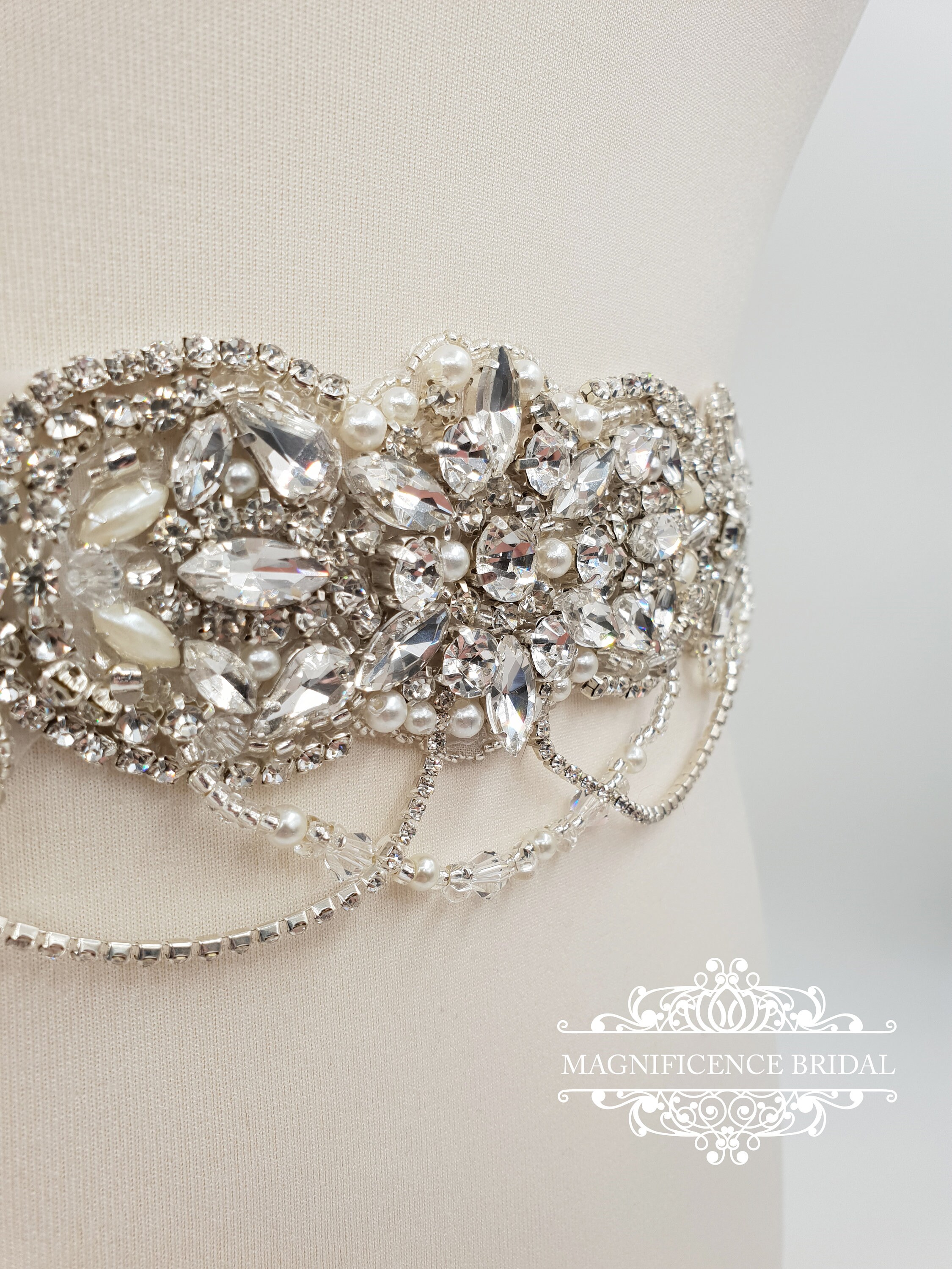 Crystal bridal sash, bridal sash, bridal belt, wedding sash, drapes