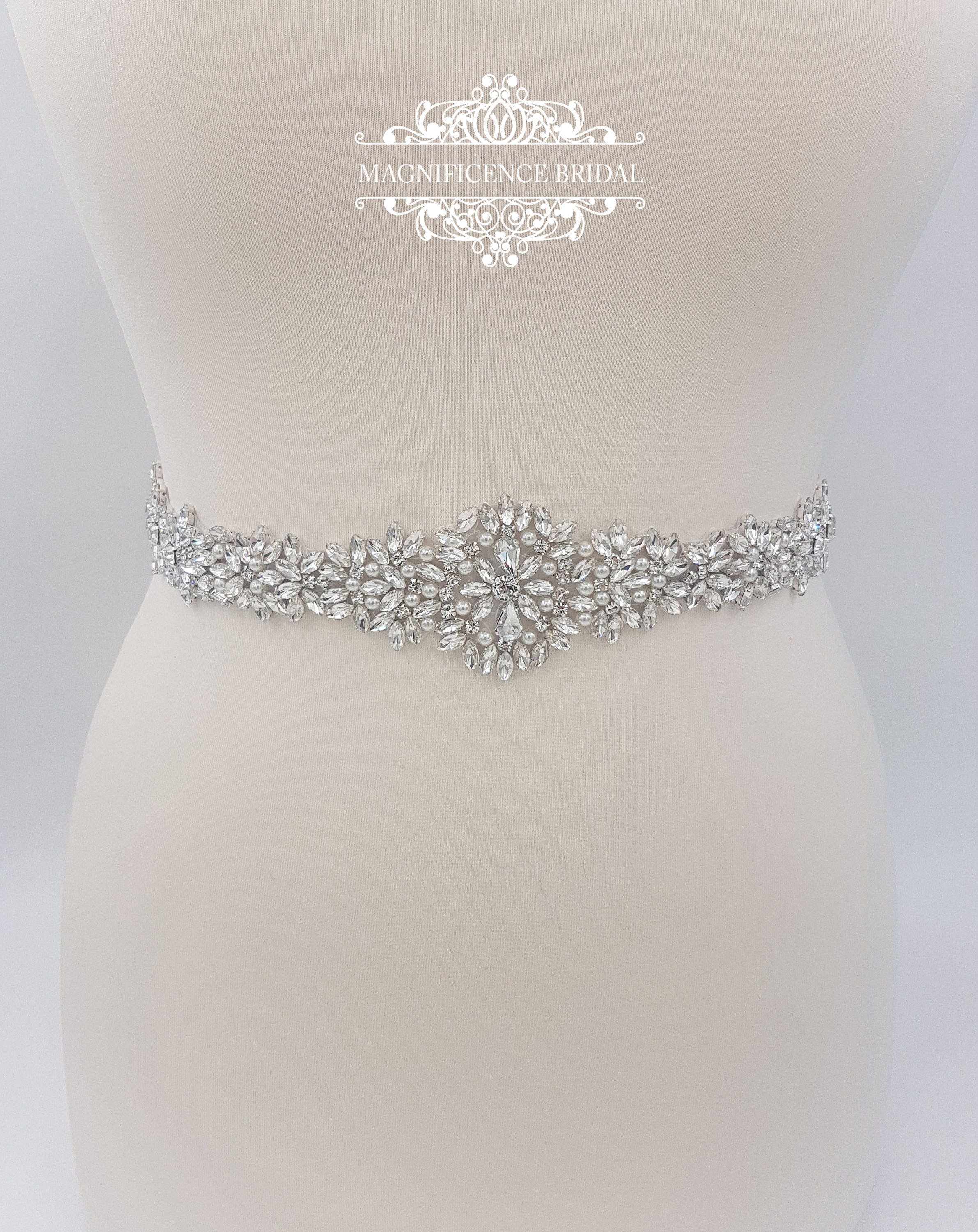 Best Diamante Wedding Dress Belt in the world Check it out now 