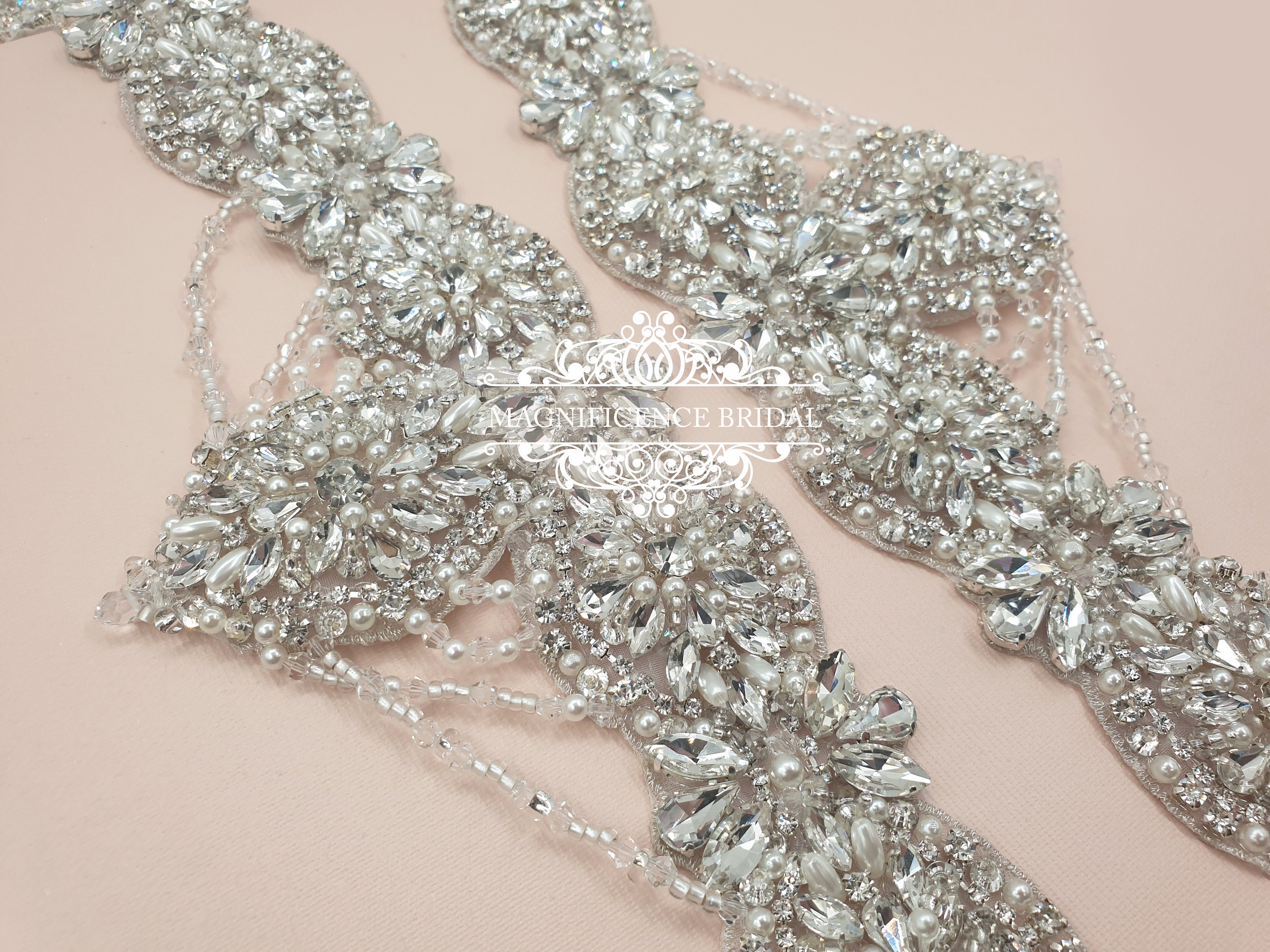Wedding dress straps, Bridal straps, shoulder straps, Bridal Epaulettes