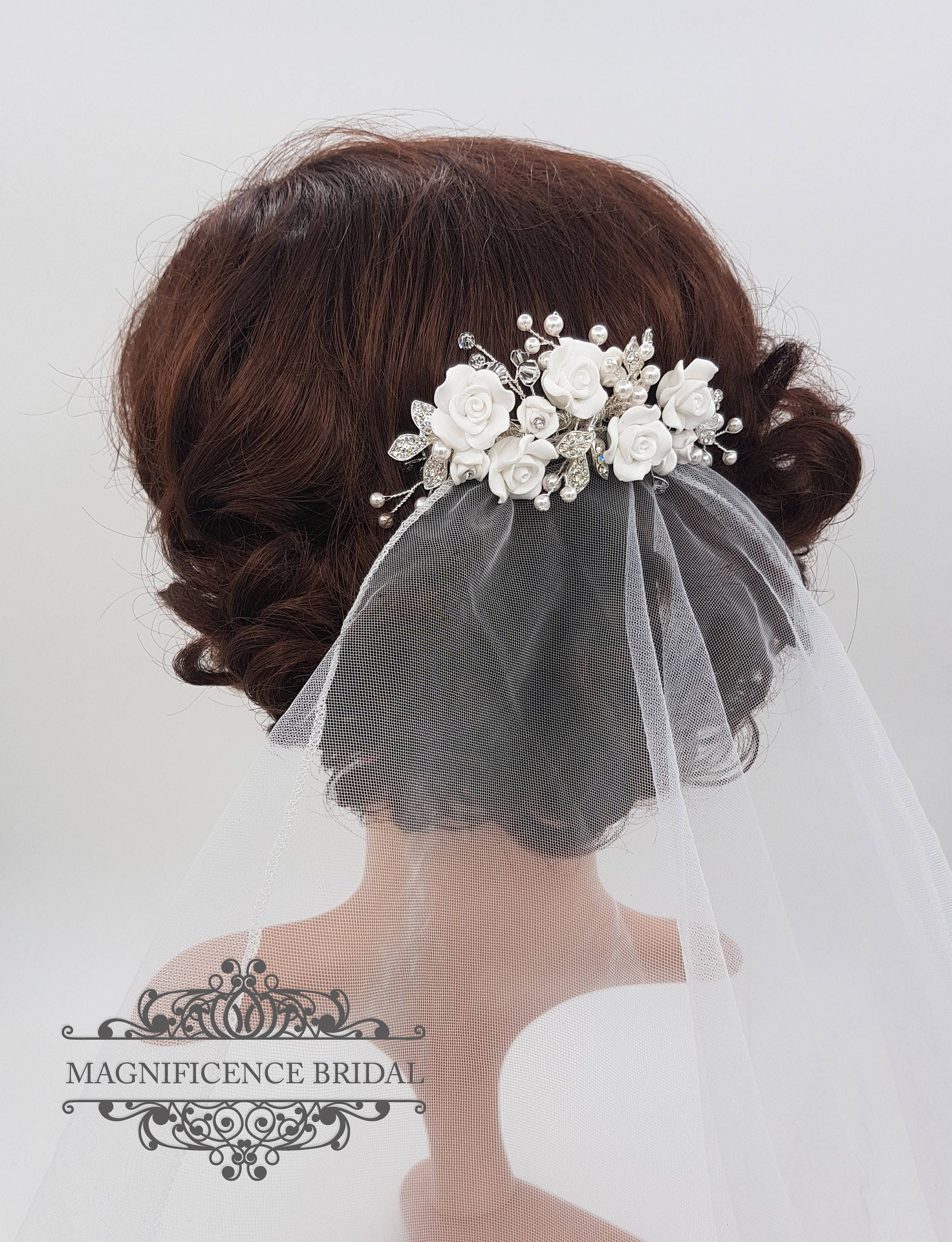 bridal comb headpiece