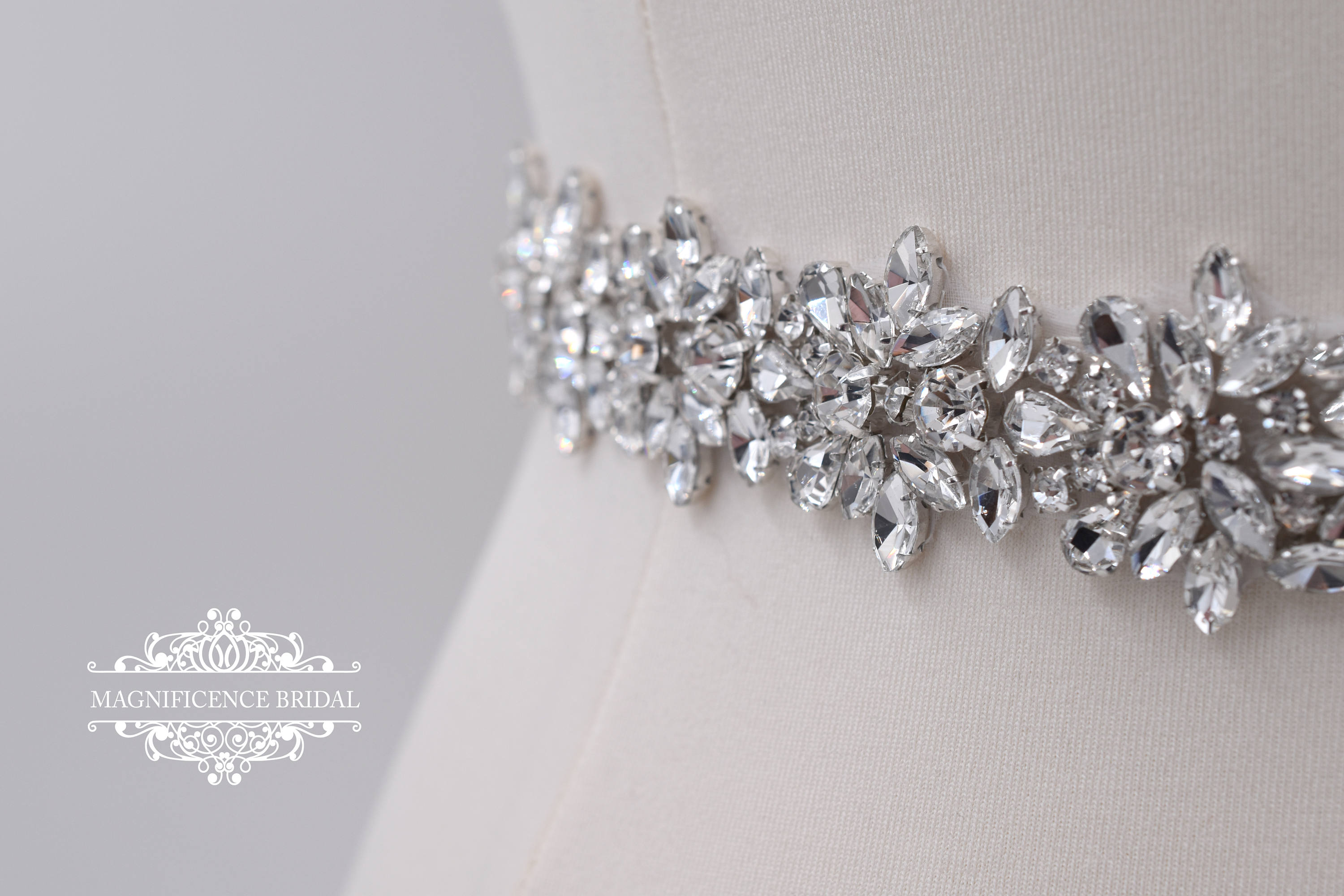 Wedding belt, Bridal belt, wedding dress belt, diamante belt, all around bridal belt, bling belt