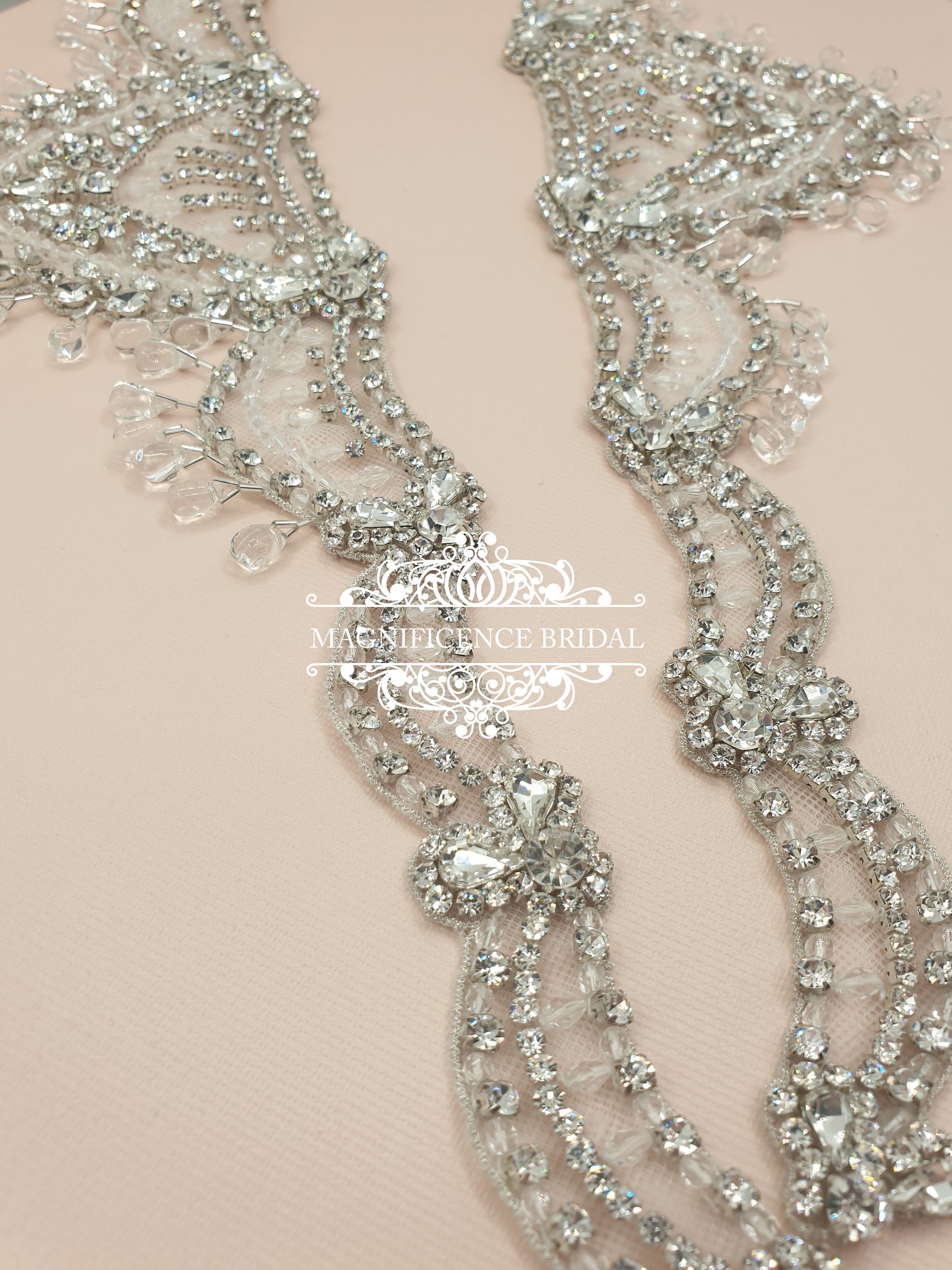 lace bridal straps