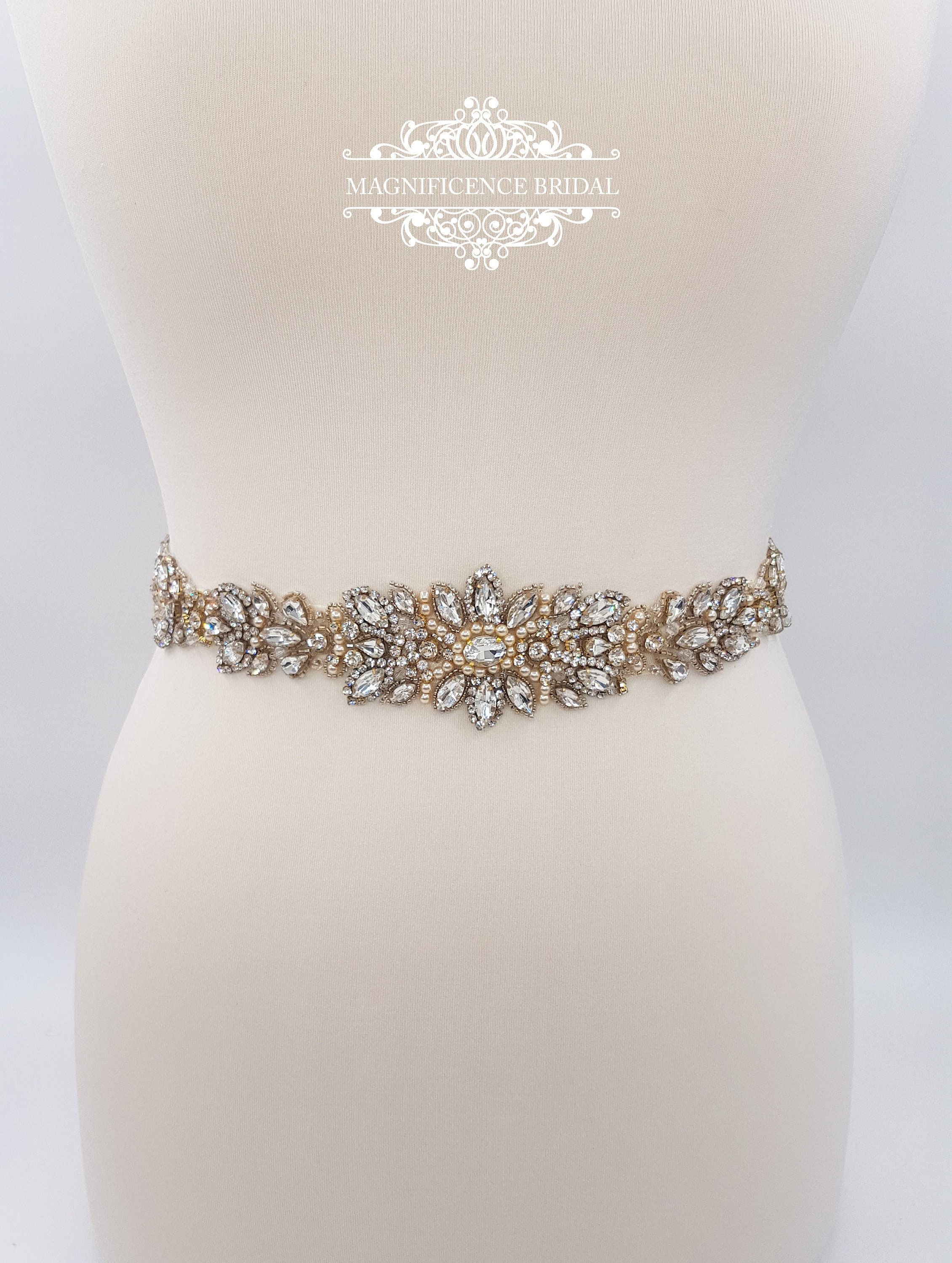 beaded belt for bridesmaid dress