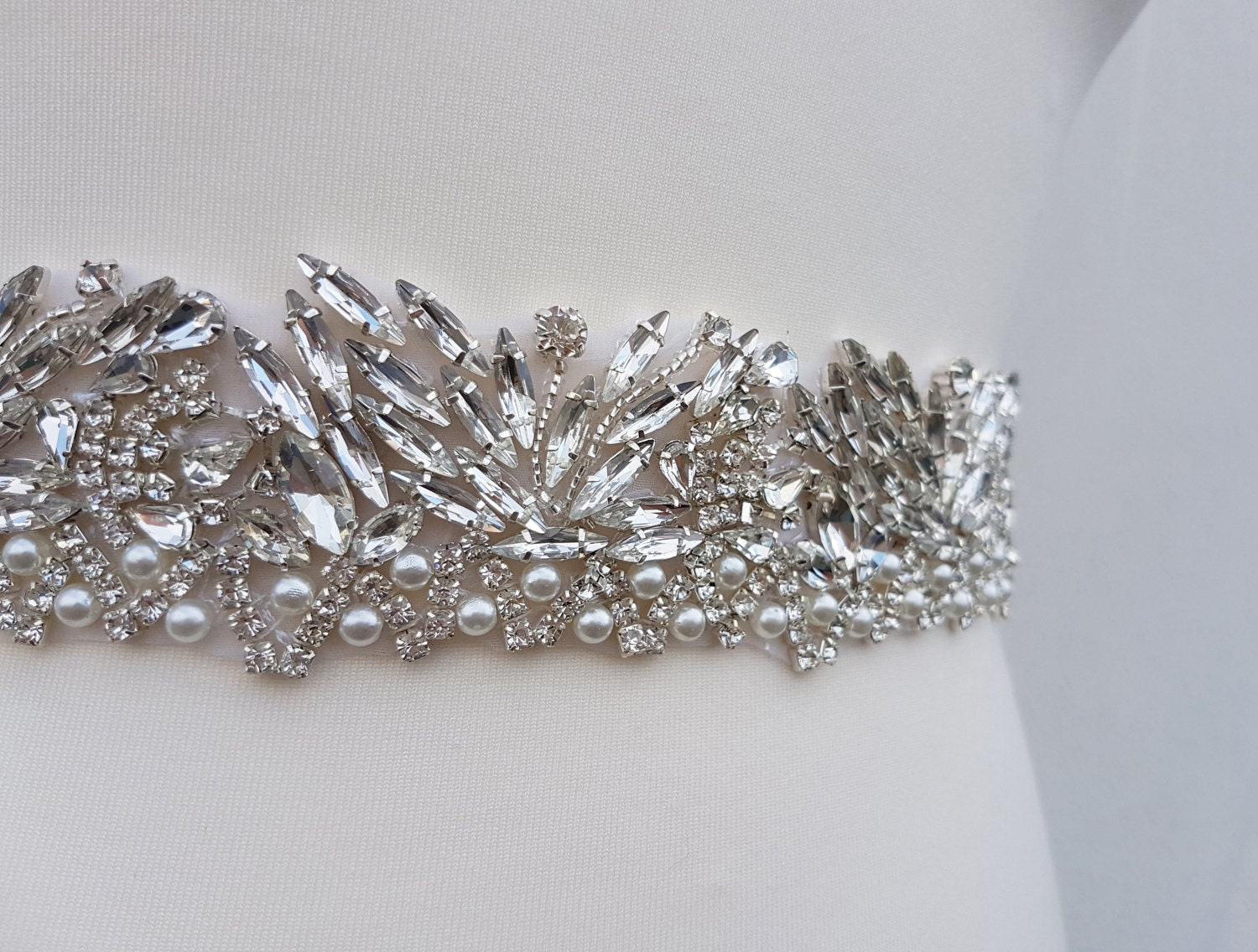 wide wedding belt