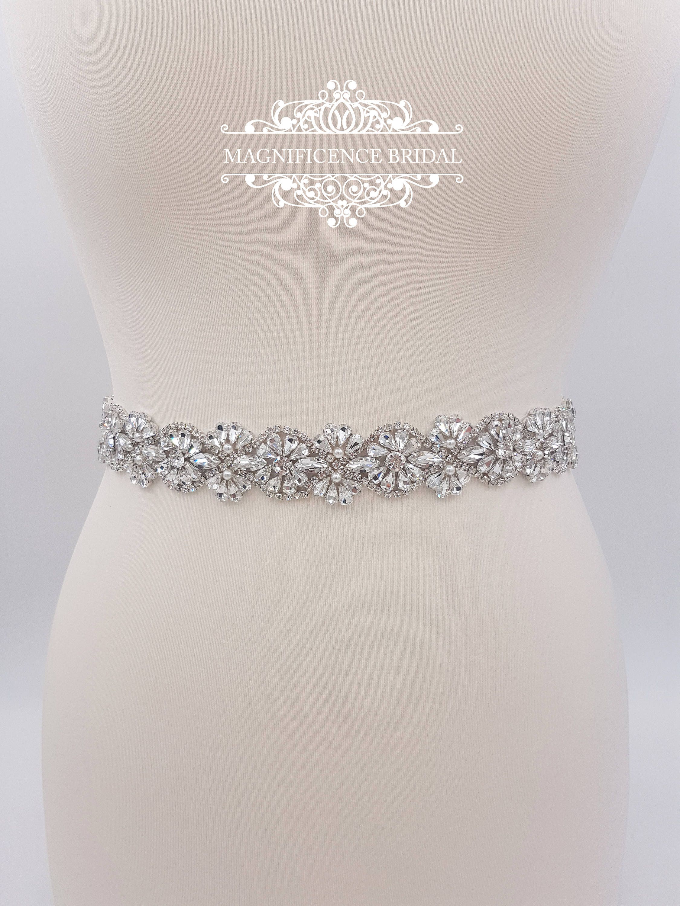 Bridal belt, wedding belt, bridal sash, rhinestone belt, wedding sash