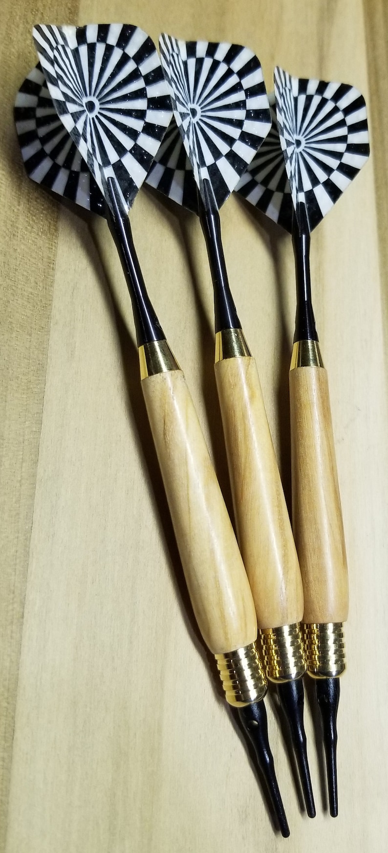 Custom Darts Hand Turned Hardwood, Custom Weight, Precision Turned