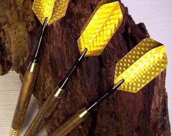 Hand turned - Darts - Exotic wood, custom weight, precision turned competition darts (set of 3)