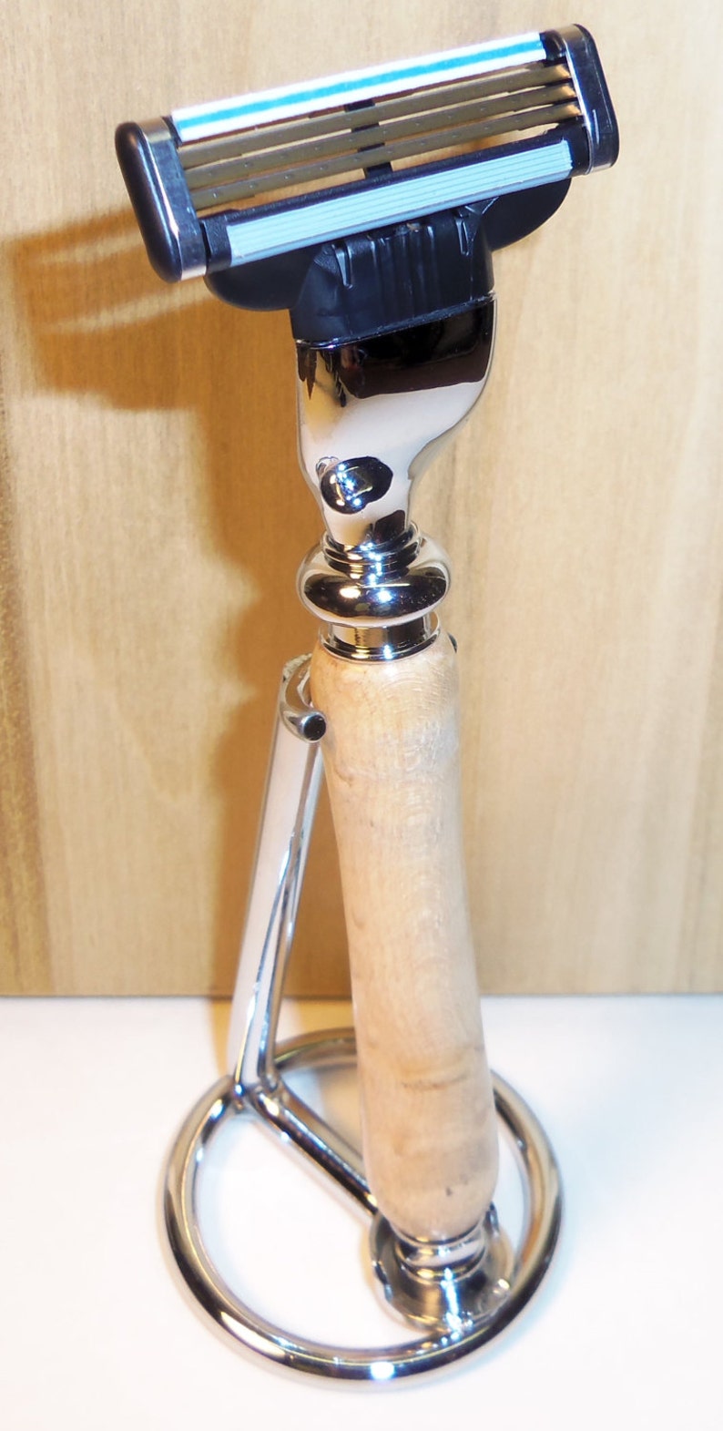 Handmade Razor Shaving Kit Mach 3 Razor Shaving Handle. Gillette Mach 3