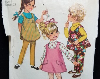 Simplicity 8303; 1969; Children's or Girls' Jiffy Jumper or Top and Pants