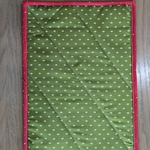 Kerstboom grote gewatteerde braadpan Hot Pad