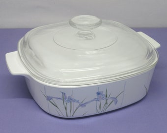 corningware purple iris