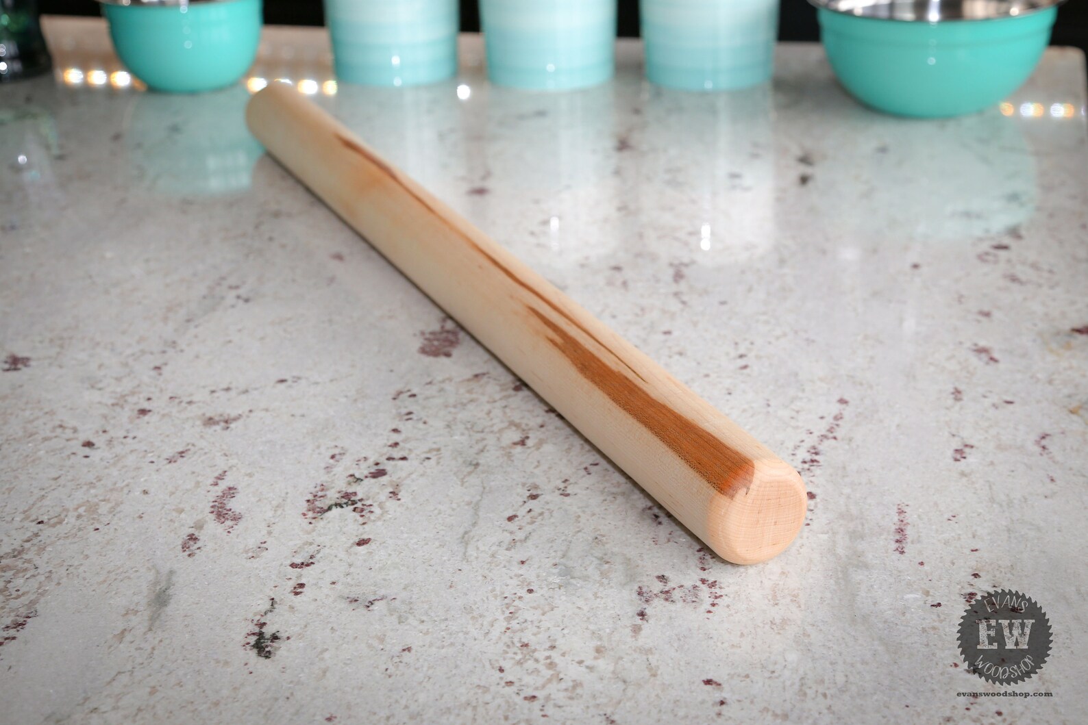 Pasta Rolling Pin Extra Long Hard Maple Wood Pin Handmade Etsy Denmark