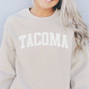 Tacoma Sweatshirt, Washington Sweatshirt, Tacoma Shirt, Tacoma Washington Sweater, University Sweatshirt