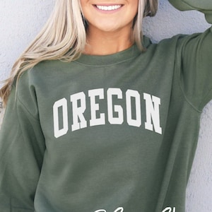 Oregon Sweatshirt, Oregon Shirts, Portland Oregon, Oregon Crewneck, Sweater