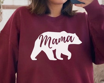 Mothers Day Gift, Mothers Day Gift from Daughter, Mothers Day Gift From Son, Birthday Gift for Mom, Mama Bear Sweatshirt