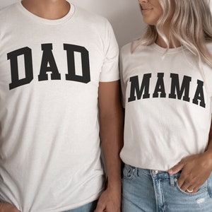 Mama Papa Couples Shirt | Fathers Day Gift | Gift for Dad | Gift for Mom | Dad to Be Gift | Mom and Dad Shirts