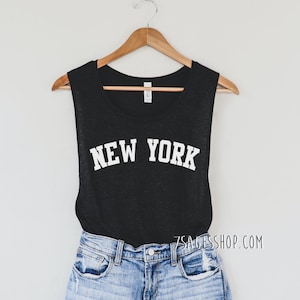 New York Muskel Tank Top - New York Shirt - New York Tank Top - NYC Shirt - NY Shirt - NY Tank Top - New York City Shirt