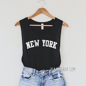 New York Muscle Tank Top - New York Shirt - New York Tank Top - NYC Shirt - NY Shirt - NY Tank Top - New York City Shirt