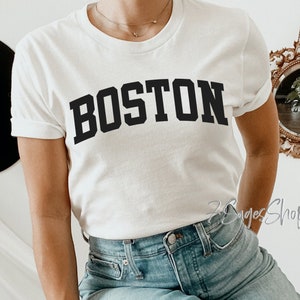 Boston Shirt, Boston College T-Shirt, Boston Massachusetts, Massachusetts Shirt, Soft Unisex Shirt