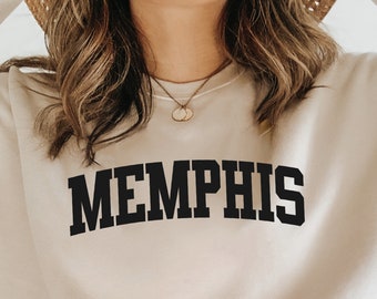 Memphis Sweatshirt, Memphis Tennessee Sweatshirt, Memphis Shirt, Memphis T Shirt, Memphis Gift, Memphis Crewneck Sweater