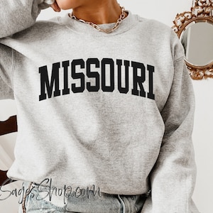Missouri Sweatshirt, Missouri State University Sweater, Missouri Shirts, University of Missouri, Missouri State