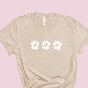 Hawaii Shirt, Hibiscus Flower TShirt, Hawaii Tshirt, Hawaii Gift, Honolulu Shirt, Oahu Gift, Hawaii Trip Shirt, Hawaii Vacation, Hibiscus
