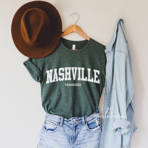 Nashville Tshirt | Nashville Tennessee | Nashville Bachelorette | Soft Crewneck Tees