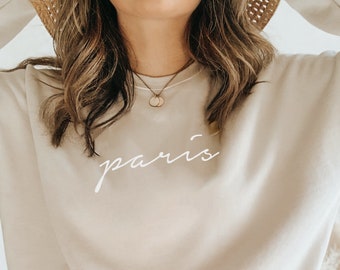 Paris Sweatshirt - Paris Frankreich Sweatshirt - Frankreich Geschenke - Paris Shirt - Paris Pullover