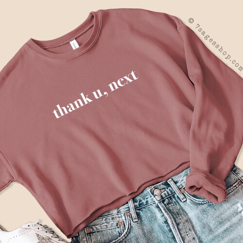 thank you next sweatshirt