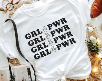 Camisa Feminista - Camiseta Feminista - Camisa Girl Power - Camiseta Feminista Moderna - Camiseta Macia
