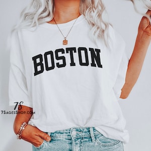 Boston Shirt, Boston College T-Shirt, Boston Massachusetts, Massachusetts Shirt, Soft Unisex Shirt