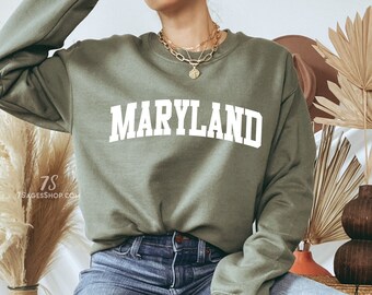 Maryland Sweatshirt - Etsy