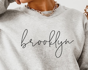 Brooklyn NYC Sweatshirt -  Brooklyn Sweatshirt - Brooklyn New York Shirts - NY Gift - NY Sweatshirt