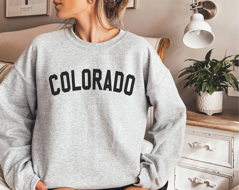 Colorado Sweatshirt - Colorado Sweater - Colorado Shirt image 1