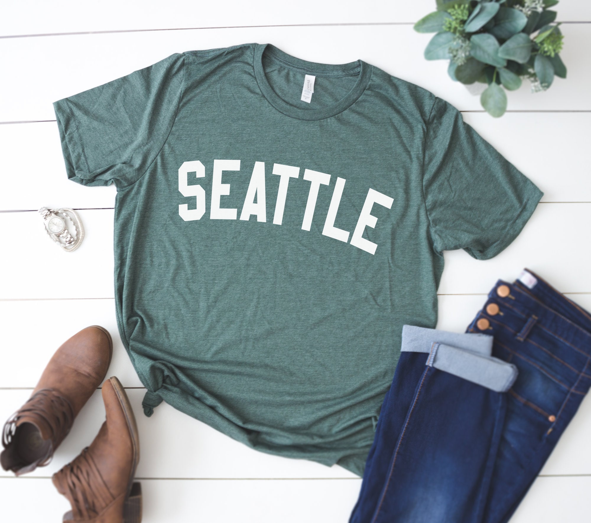 Seattle Shirt Seattle TShirt Seattle Washington TShirt Etsy