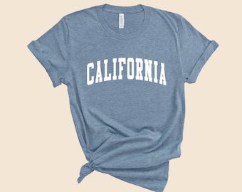 Camicia della California, camicia dell'Università della California, camicia della West Coast, camicia della California University, camicia dello stato della California, regalo della California