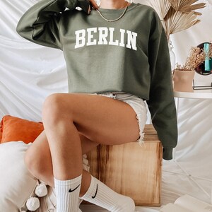 Berlin Sweatshirt, Germany Sweatshirt, Berlin Shirt Souvenir, Berlin Gift, Germany Souvenir, Berlin Crewneck Sweater image 3