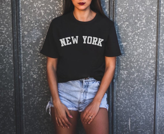 black new york t shirt