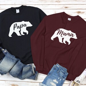 Mama Bear Sweatshirt - Mother's Day Gift From Daughter, Son - Mama Bear Sweater - Mama Bear Shirt image 5