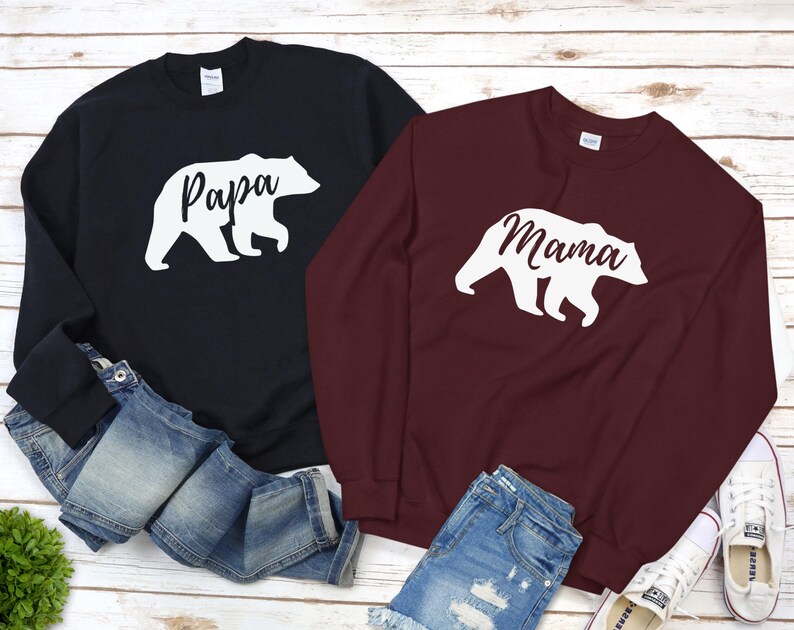 Mama Bear Sweatshirt - Mother's Day Gift From Daughter, Son - Mama Bear Sweater - Mama Bear Shirt image 5