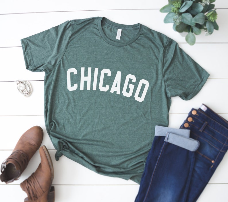 Chicago Shirt Chicago Tee Chicago Tshirt Etsy